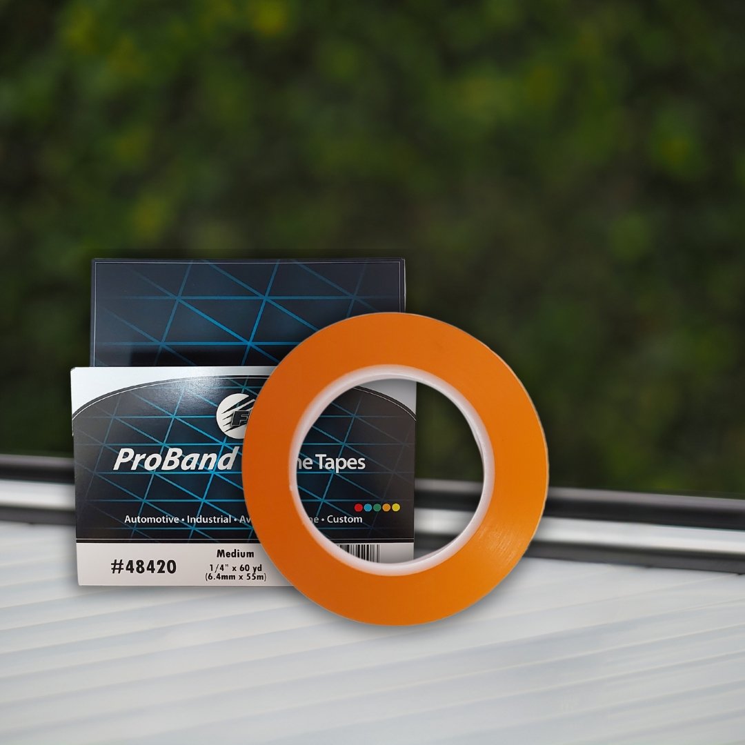 FBS ProBand Orange 6.4mm Fine Line Tape 55m
