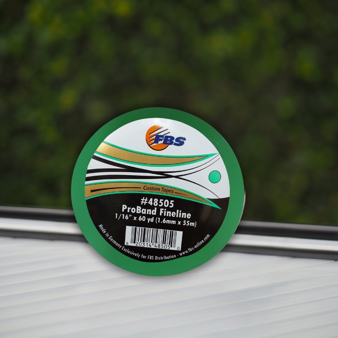 FBS ProBand Green 1.6mm Fine Line Tape 55m