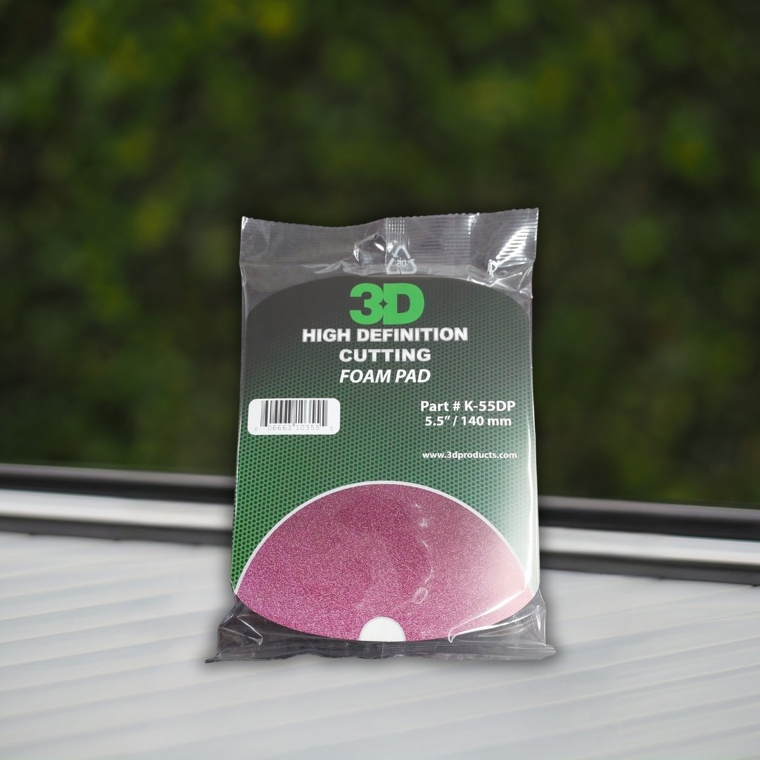 3D Dark Purple Heavy Cut Pad 5.5"