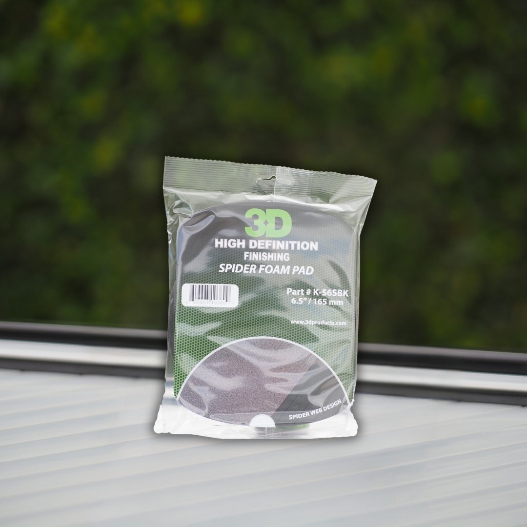 3D Black Polishing Spider Pad 6.5"