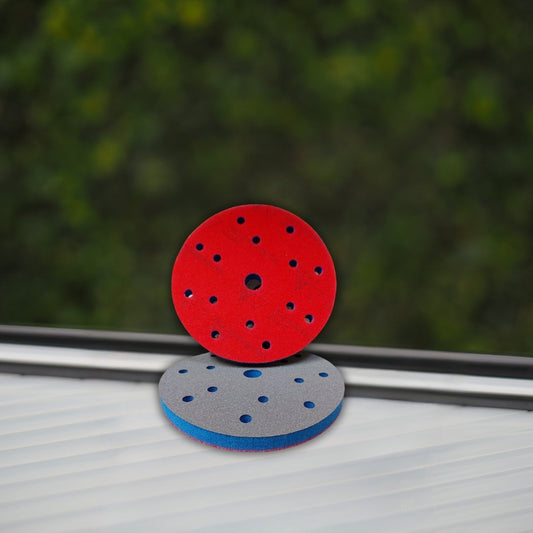 SIA 7983 150mm Ultrafine Blue Siasponge Disc Pad (10)