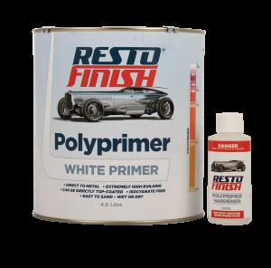 RestoFinish Polyster Primer White 4 Litre