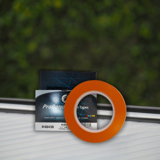 FBS ProBand Orange 12.8mm Fine Line Tape 55m