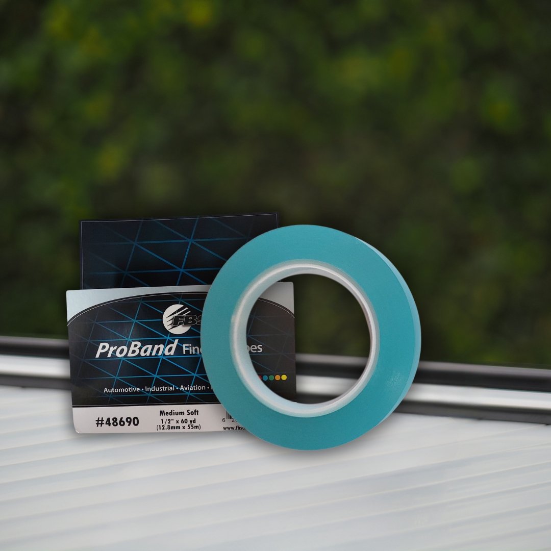 FBS ProBand Blue 12.8mm Fine Line Tape 55m
