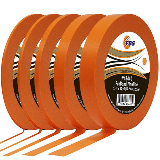 FBS ProBand Orange 1.6mm Fine Line Tape 55m