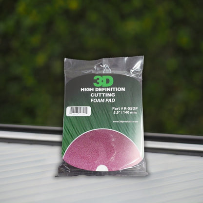 3D Dark Purple Heavy Cut Pad 5.5"