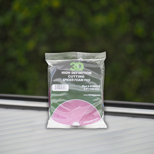 3D Dark Purple Heavy Cut Spider Pad 6.5"